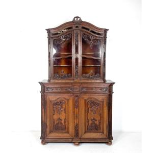 Two Glazed Oak Liège Bodies, 18th Century, 