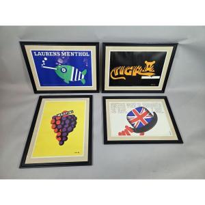 Julian Key, Set Of 4 Posters, Priced Each