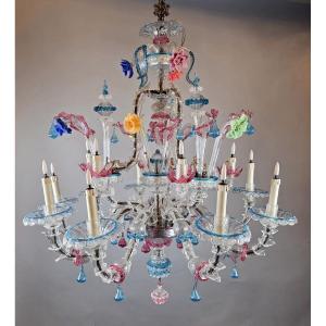 15-light Murano Chandelier
