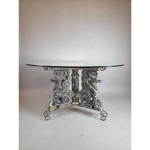 Decorative Table, , Glass Top