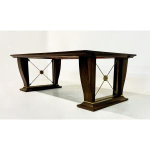 Macassar Ebony Dining/desk Table, 1940s.