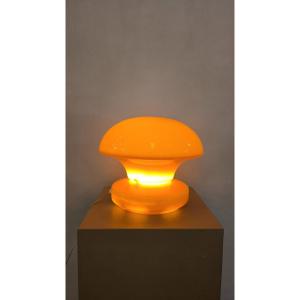 Orange Mushroom Lamp – 1970s