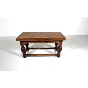 Oak Dining Table, Germany, 18th Century