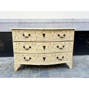 Louis XV Style Crossbow Chest Of Drawers, Early 20th Century, South Of France