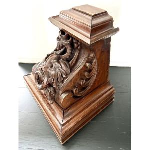Architectural Ornament In Carved Wood