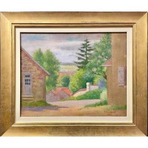 Markiel Jacob (1911 - 2006) Franco Polish School, Oil On Panel