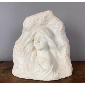 Fortunado Gori (1886 - 1925) Carrara Marble Sculpture