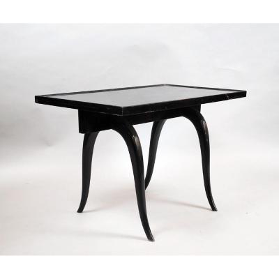 Lacquered Wood Coffee Table, 1940's