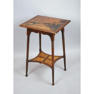 Pedestal Table In The Taste Of Galle