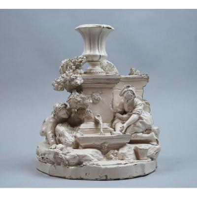 Earthenware Group, France, Late 18th Century