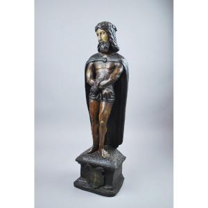 Christ In Carved Wood