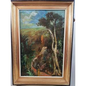 Floris Jespers, Oil On Canvas