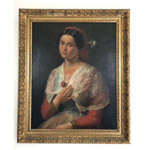 Woman Portrait Painting