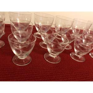 Set Of Crystal Glasses