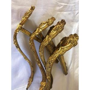 Pair Of Curtain Rod Brackets