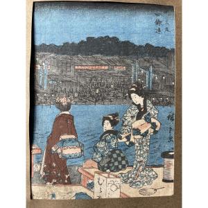 Japanese Print By Hiroshige