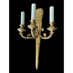 Bronze Wall Sconce 