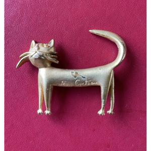 Jean Cocteau Brooch