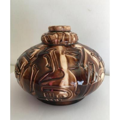 Art Deco Ceramic Vase