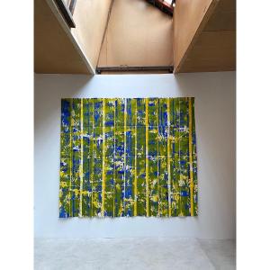 Importante Toile De Claire Pichaud