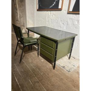 Bureau Et Chaise De Jacques Adnet