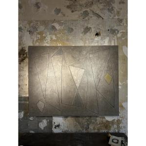 Georges Ferrato - Cement On Canvas