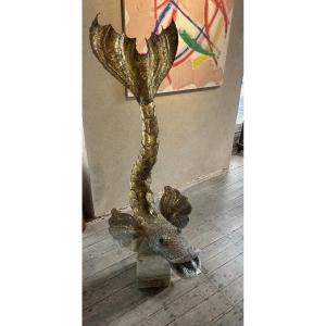 Fountain Sculpture By Henri Fernandez, 1970