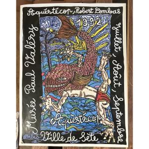 Robert Combas - Signed Poster