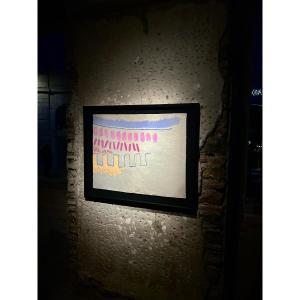 Giorgio Griffa - Campo Azzuro