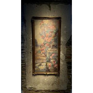 Very Large Watercolor By Blanche Odin