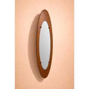 Teak Mirror By Campo And Graffi For Home, 1960