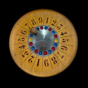 Roulette Game Of The Ball Casino "jaj" Tablet - Made In France - Circa 1930