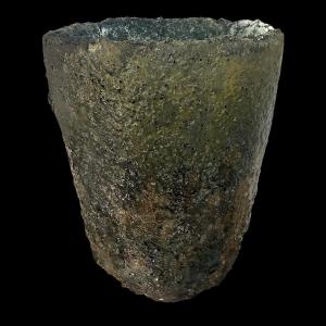 Foundry Crucible In "metallic" Tones, 12.5 Cm High