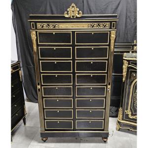 Rare Notary's Box From The Napoleon III Napoleon 3 Boulle Period