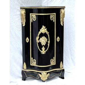 Napoleon 3 Boulle Marquetry Corner Cabinet