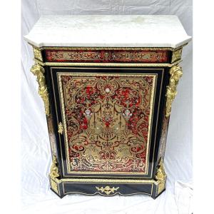 Napoleon 3 Boulle Marquetry Sideboard By Hippolyte Pretot