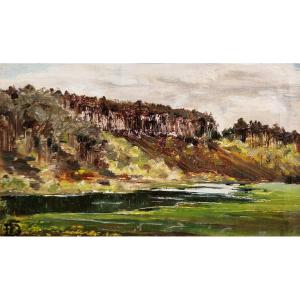 François Décorchemont - The Spring At Vernonnet, 1900