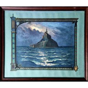 19th Century French School - Mont-saint-michel