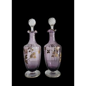 Glass Bottles Around Art Deco Period
