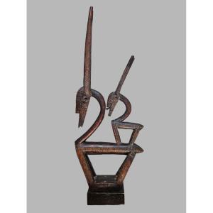 Ci Wara Dance Crest, Bambara, Mali, First Half 20th Century