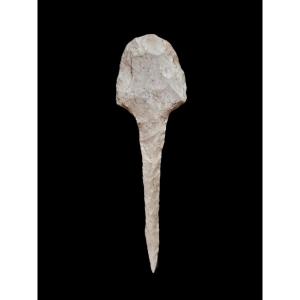 Rare Agate Basin Dagger, Flint, Wyoming, Circa 7000 Bc