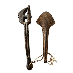 Baoulé Music Hammer Republic Of Ivory Coast Early 20th Century