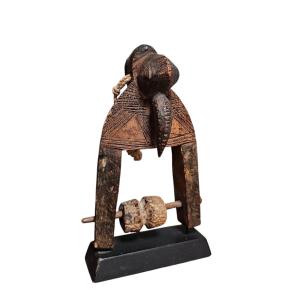Senufo Pulley Stirrup, Republic Of Ivory Coast, Early 20th Century
