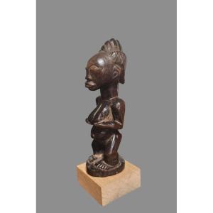 Female Statuette – Luba – Democratic Republic Of Congo – Early 20th Century Primitive / Tribal Art