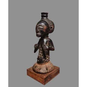 Divination Calabash - Luba - Drc - Early 20th Century - Primitive / Tribal / African Art