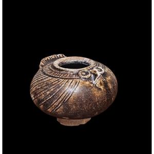 Khmer Lime Pot, Cambodia, 12th Century