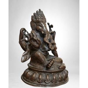 Ganesh Bronze 19th Century, North India
