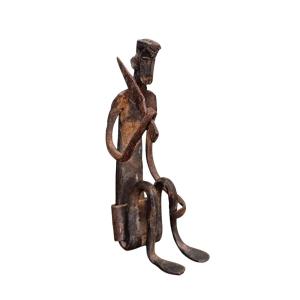 Ornamental Figure From Assin Fon, Benin, First Half Of The 20th Century.