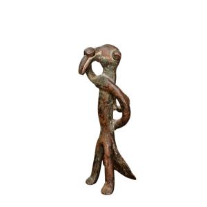 Tussian "birdman" Pendant, Burkina Faso. 19th Century Or Earlier.
