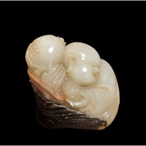 Auspicious Figure “tongzi”, China, Late Qing Dynasty